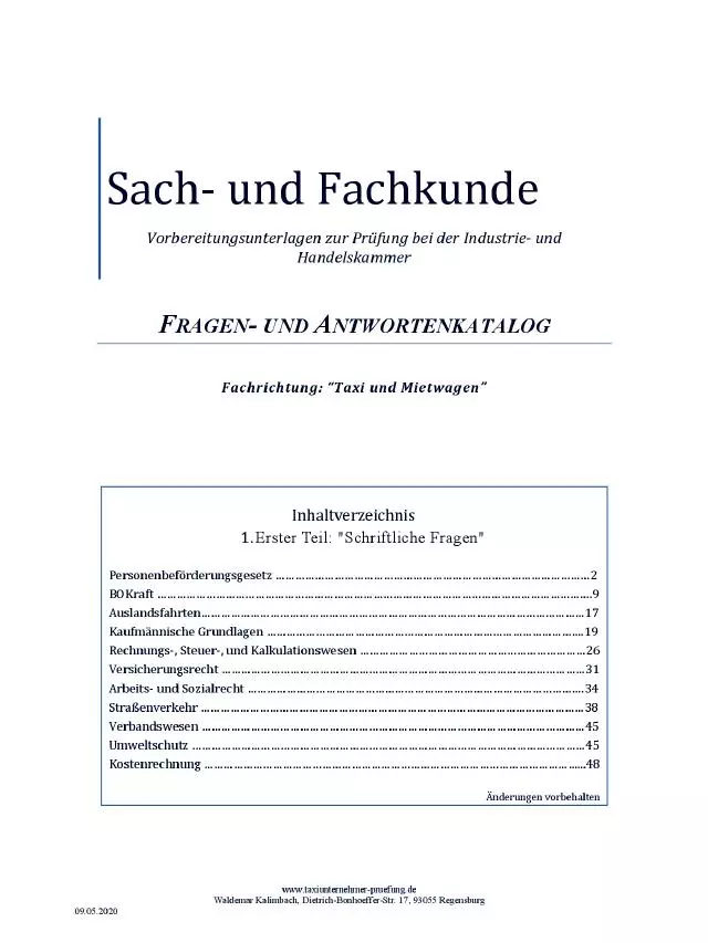 Schriftliche Fragen Schriftliche Fragen