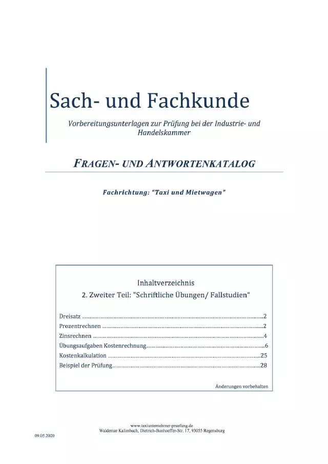 Übungsaufgaben/Fallstudien Übungsaufgaben/Fallstudien